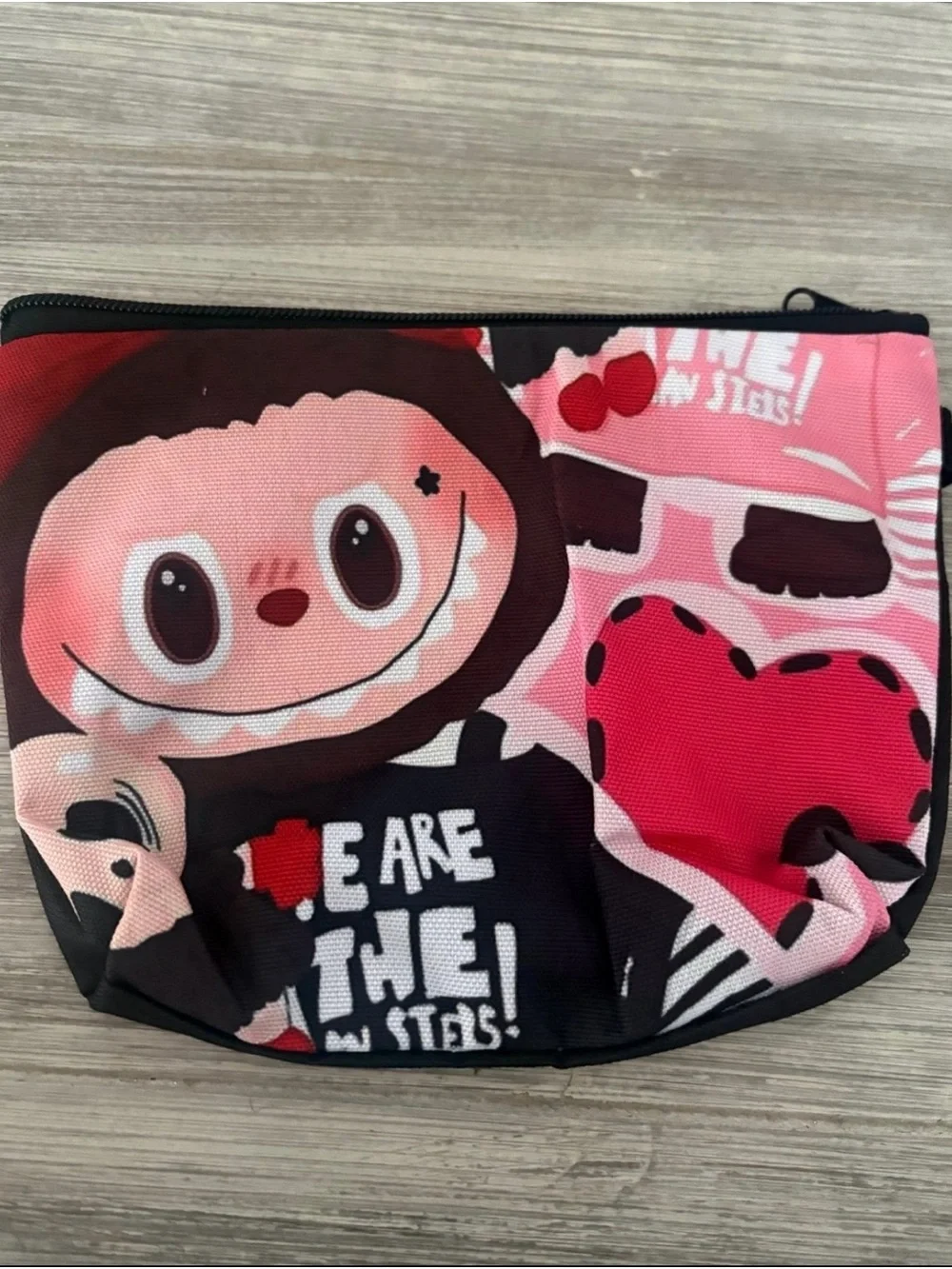 Monster Pencil Case with Matching Pencils and Eraser